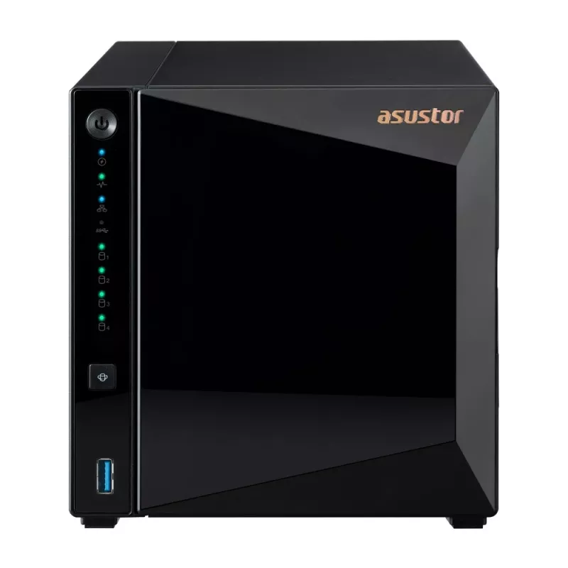 Asustor DRIVESTOR 4 Pro Gen2 AS3304T V2 NAS Realtek RTD1619B 2 GB DDR4 ADM Juoda