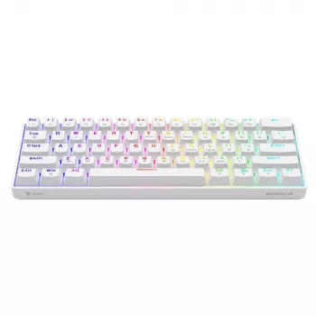 Mechaninė klaviatūra Whiteout X2, Outemu Brown, Hot Swap Savio Savgk-whit