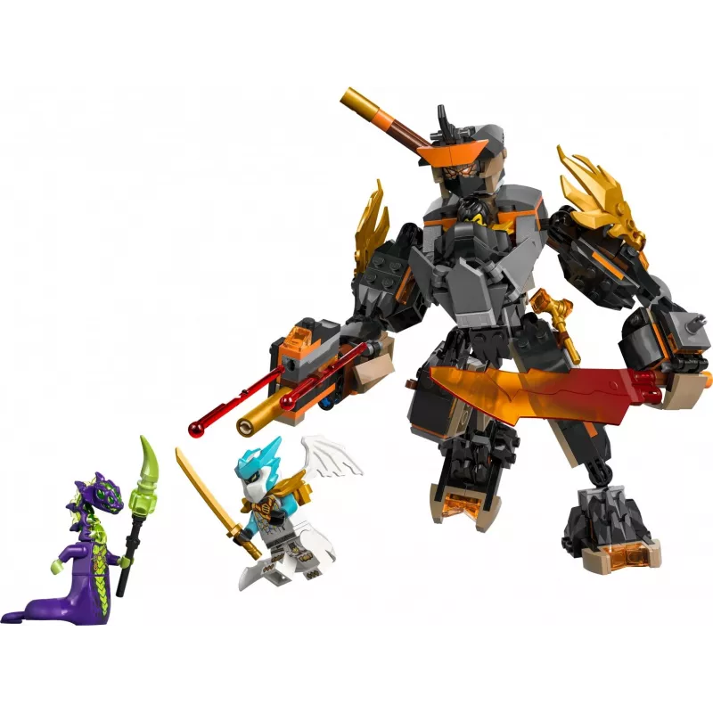 LEGO NINJAGO 71854 Kole misijinis mechas ir drakonas Zanas