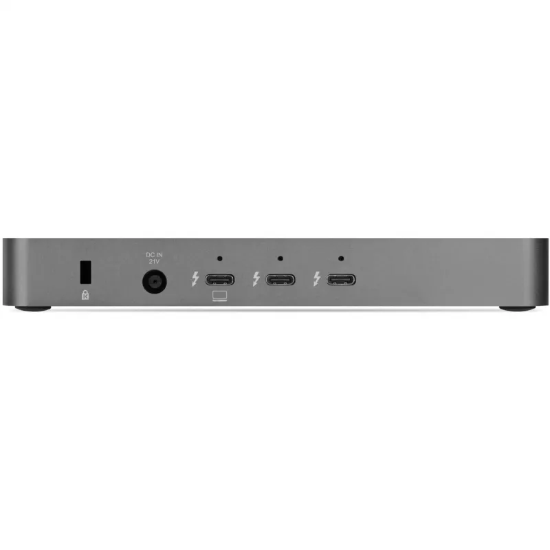 OWC Thunderbolt 5 Hub, doko stotis, pilka/juoda, Thunderbolt 5, USB-A