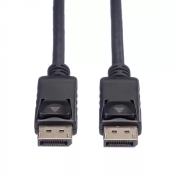 ROLINE DisplayPort kabelis – DisplayPort (M) į DisplayPort (M) – 1 m – Juodas (11.04.5761)