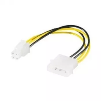Vidinis maitinimo laidas Wentronic Goobay, 0.16 m – 5,25 lizdas > P4 kištukas (51362)