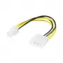 Vidinis maitinimo laidas Wentronic Goobay, 0.16 m – 5,25 lizdas > P4 kištukas (51362)