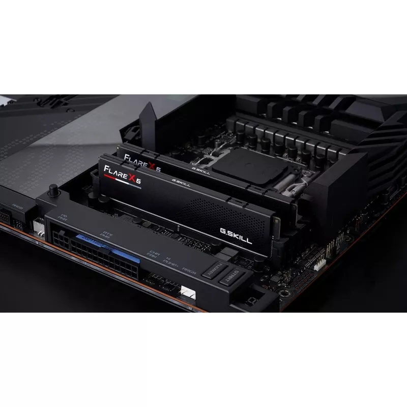 G.SKILL Flare X5 64GB (2x32GB) DDR5 6000MHz CL30 1.4V atminties rinkinys su šilumos sklaidikliu ir AMD EXPO palaikymu
