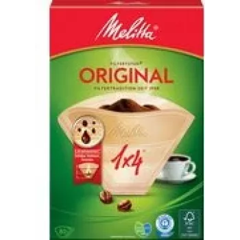 Melitta Aroma-Filtertüten 1x4 kavos popieriniai filtrai, rudi