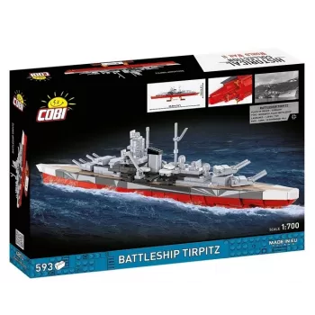 Konstruktorius Cobi Battleship Tirpitz 593 detalės