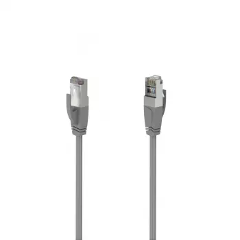 Hama 00200669 tinklo kabelis 3 m Cat5e F/UTP (FTP) pilkas