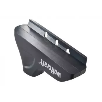 Obelinis oblius Wolfcraft Triple-blade edge planer 4009000, grafitinis, su trapeciniais peiliais, tinkamas gipso kartono plokštėms