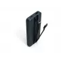 Power Bank Port Designs 907006 10000 mAh Li-polimeras Juoda