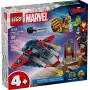 LEGO Marvel Super Heroes Captain America Thanos 76319 – 107 dalių, 2 minifigūrėlės, amžius 4+