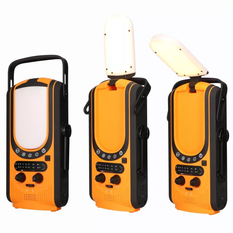 Extralink Power Ranger EPS-6000 | Power Bank | 6000 mAh, FM radijas, LED lempa, dinamo, saulės baterija