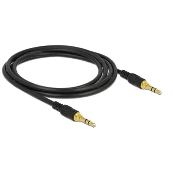Garso laidas 3,5 mm DeLOCK 85549 2 m juodas