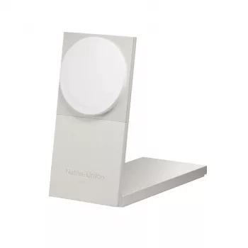 Native Union Rise 2-in-1 Qi2 belaidis įkroviklis Sandstone