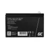 UPS baterija Green Cell AGM04 12V 7Ah sandarus švino rūgšties (VRLA) juoda, 1 vnt