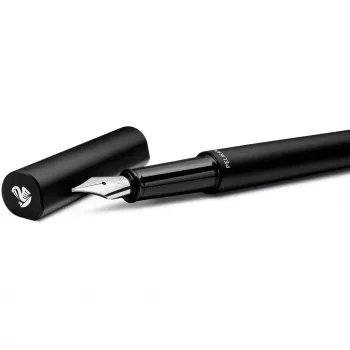 Pildomasis rašiklis Pelikan INEO 823593, juodas, kasetinis