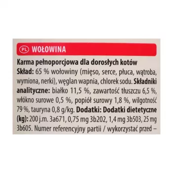 ANIMONDA Carny Adult Beef - šlapias kačių ėdalas - 400g