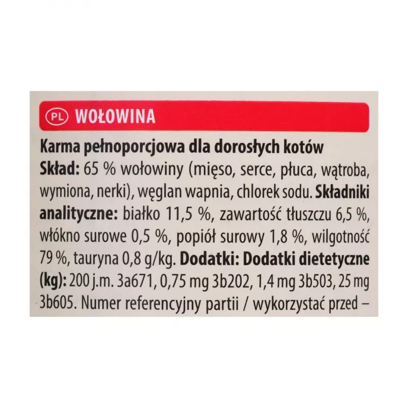 ANIMONDA Carny Adult Beef - šlapias kačių ėdalas - 400g
