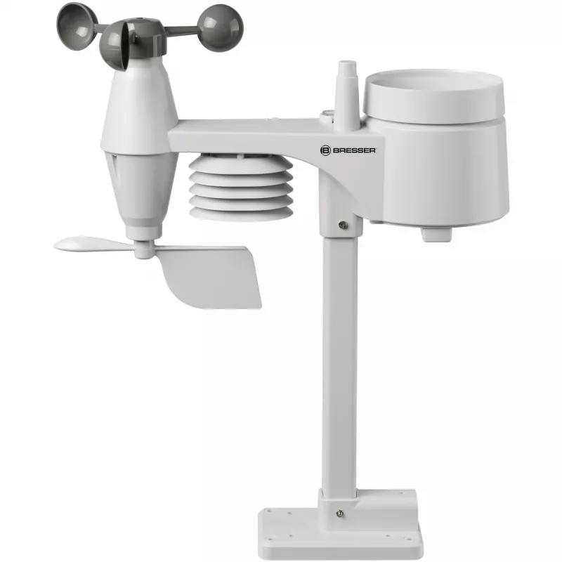Bresser Optics 7002580 skaitmeninė orų stotelė, juoda, AC, Wi-Fi