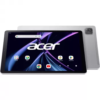Planšetinis kompiuteris Acer ICONIA Tab A10 A10-21 - Android 14 - 128GB eMMC - 25,7 cm (10,1) IPS (1280 x 800) - microSD lizdas - sidabrinė (NT.LH8EE.001)