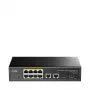 Cudy GS1010PS2 tinklo jungiklis Nevaldomas Gigabit Ethernet (10/100/1000) Power over Ethernet (PoE) Juoda