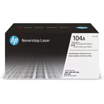 Vaizdo būgnas HP 104A W1104A 12000 puslapių Juodas