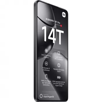 Xiaomi 14T Pro 16.9 cm (6.67 inch) Dual SIM 5G 12 GB 512 GB 5000 mAh Juodas