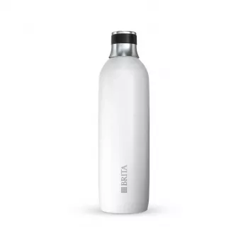 Butelis gazuotuvui BRITA 1046735 — nerūdijantis plienas, 1 L, 93 mm skersmuo, 305 mm aukštis
