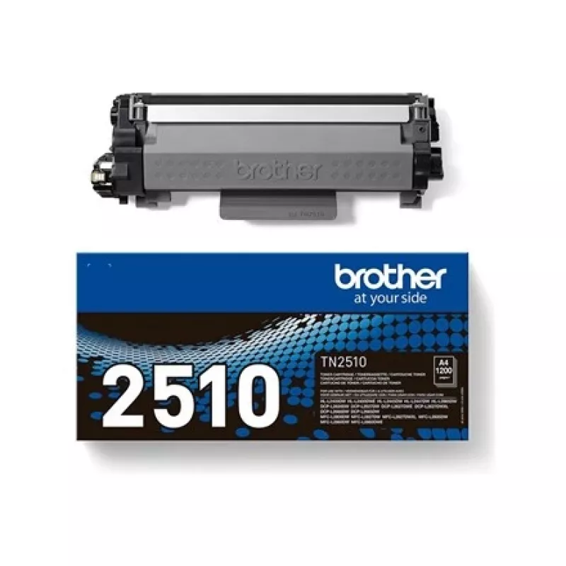 Originalus kasečių toneris Brother TN-2510 2500 puslapių Juoda