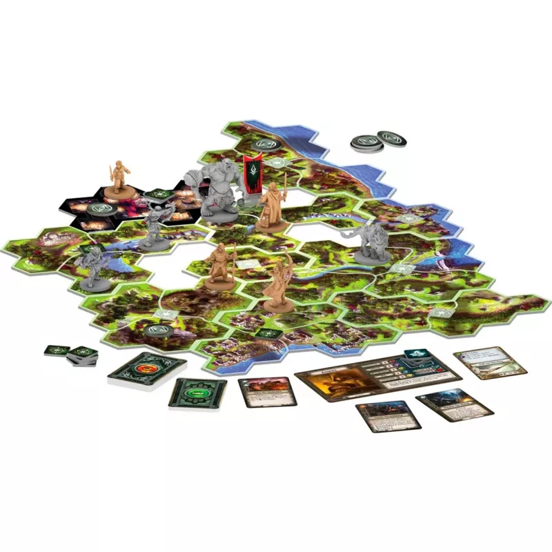 Asmodee Herr der Ringe: Reise durch Mittelerde, stalo žaidimas