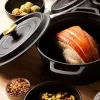 Ketaus troškintuvas Russell Hobbs 24 cm, juodas