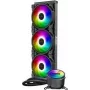 PCCOOLER GI-CX360 360 mm radiatoriaus AIO skysčio aušintuvas CPU, 2000 RPM siurblys/ventiliatoriai