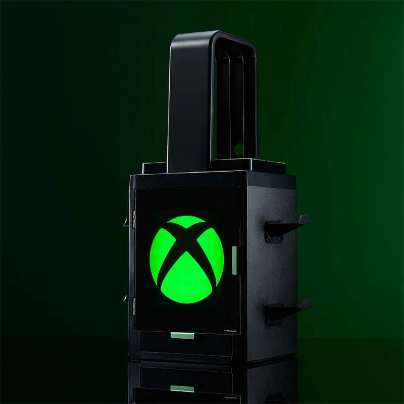 Numskull Games Oficialus Xbox žaidimų dėklas, diskelių laikiklis žaidimams, Xbox, juoda, laidinis