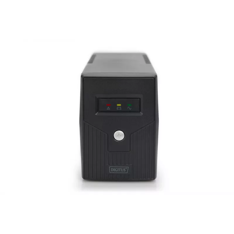 Nepertraukiamo maitinimo šaltinis DIGITUS DN-170063-B linijinis-interaktyvus 600 VA / 360 W, AVR, LCD, 2x F tipo lizdai, 7 Ah baterija