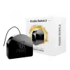 Elektros relė Fibaro FIBEFGS-223 Black – 230 V AC, 10 A, IP20, 42×38×20 mm