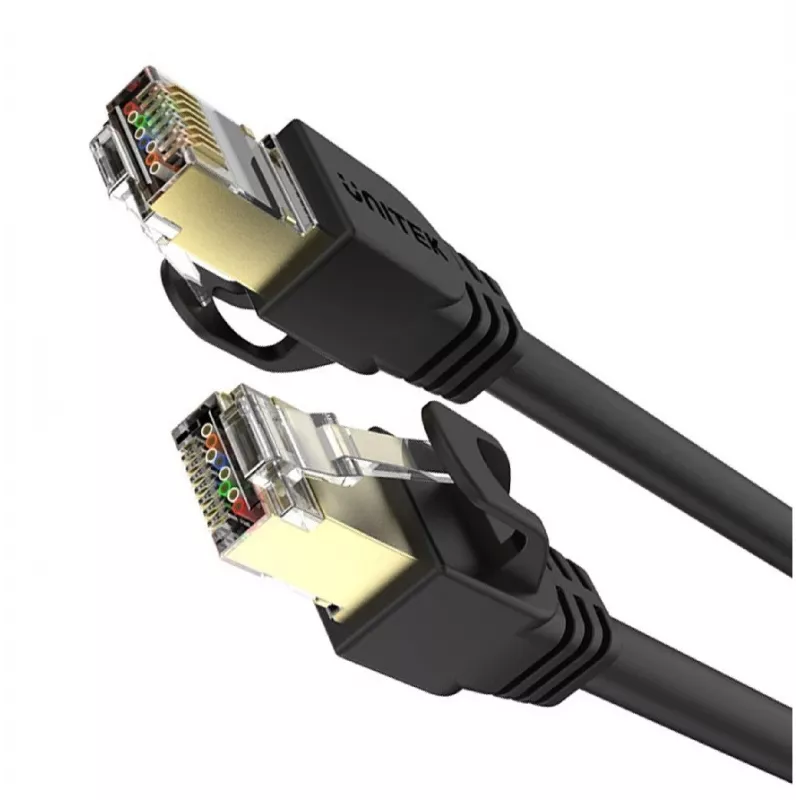 Tinklo kabelis UNITEK C1812EBK RJ-45 RJ-45 5 m Juodas