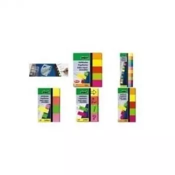 Lipnūs etiketės Sigel HN635 žalia, rožinė, raudona, geltona 160 vnt.