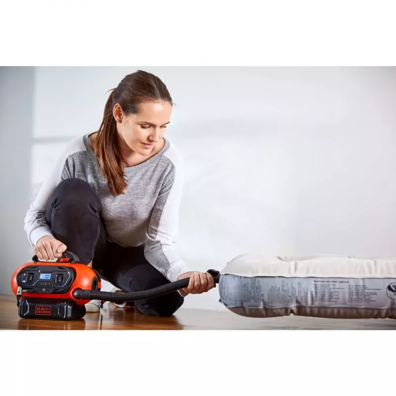 Black & Decker BDCINF18N-QS oro kompresorius 160 l/min AC/12V