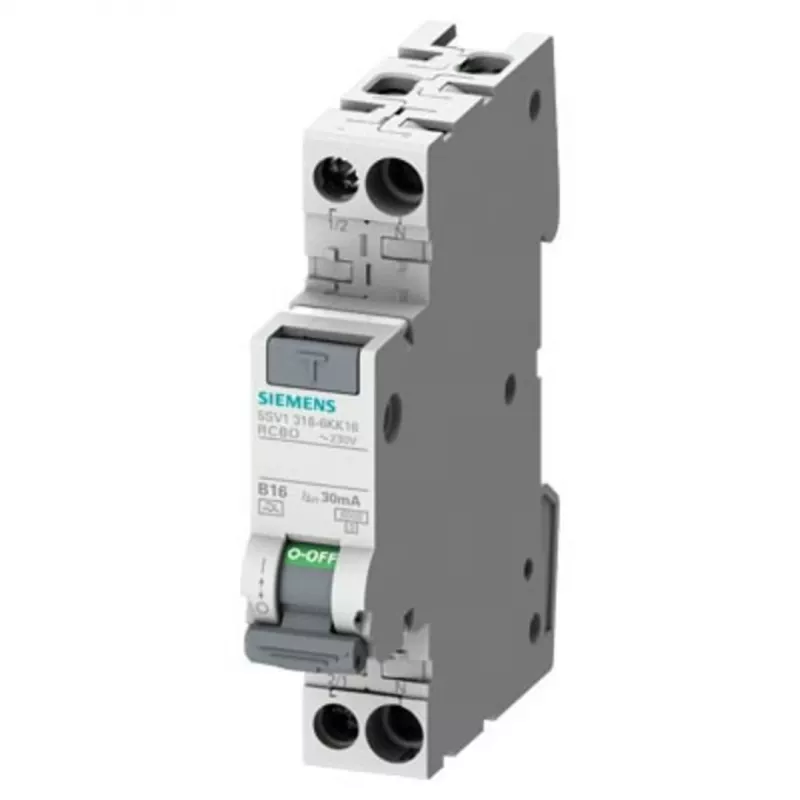 Siemens RCBO, 10A, 1P+N, 30mA, A tipas, SENTRON serija