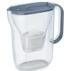 BRITA vandens filtro ąsotis Style Essential Graphite su 4 MAXTRA Pro filtrais, 2,4 L talpa, 1,4 L filtruoto vandens