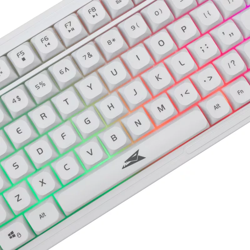 Klaviatūros ir pelės rinkinys Baracuda BGC-012 Orca White