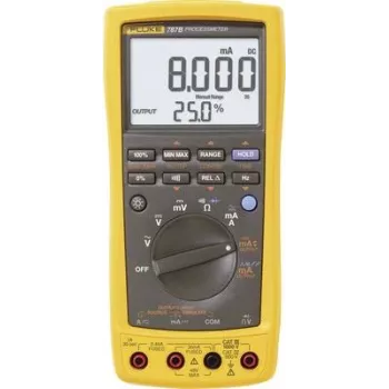 Fluke 787B rankinis multimetras su procesine srovės išvestimi, CAT III 1000 V, CAT IV 600 V, skaitmeninis, rodmuo 30000 (4777186)