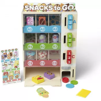 Melissa & Doug - Medinis automato žaidimų rinkinys, Parduotuvė