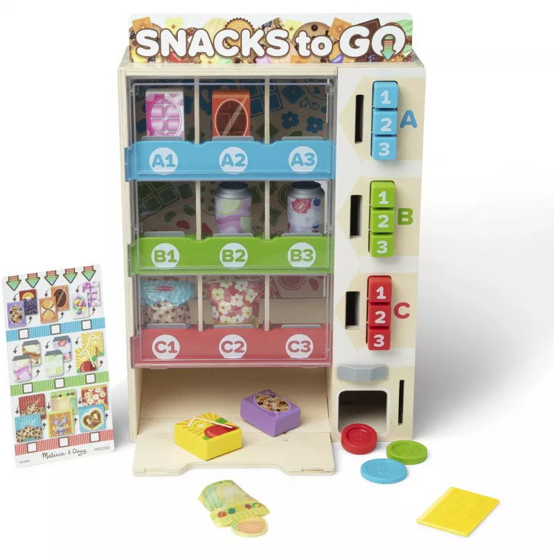 Melissa & Doug - Medinis automato žaidimų rinkinys, Parduotuvė
