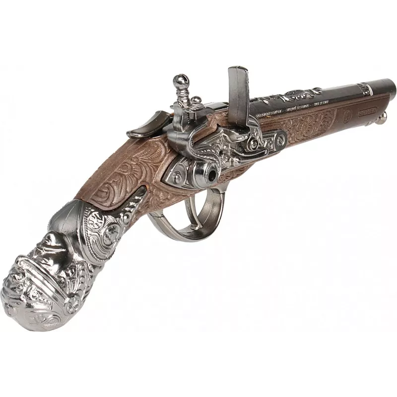 Metalinis piratų pistoletas Gonher model 239863 – metalinis žaislinis pistoletas