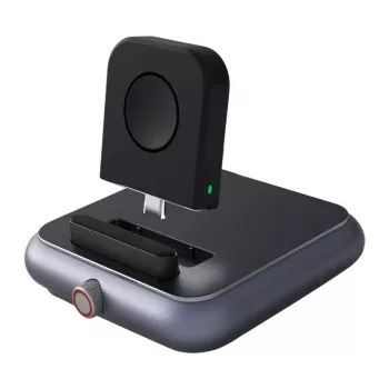 Magnetinis įkroviklis Joyroom JR-WQW03, skirtas Apple Watch, juodas