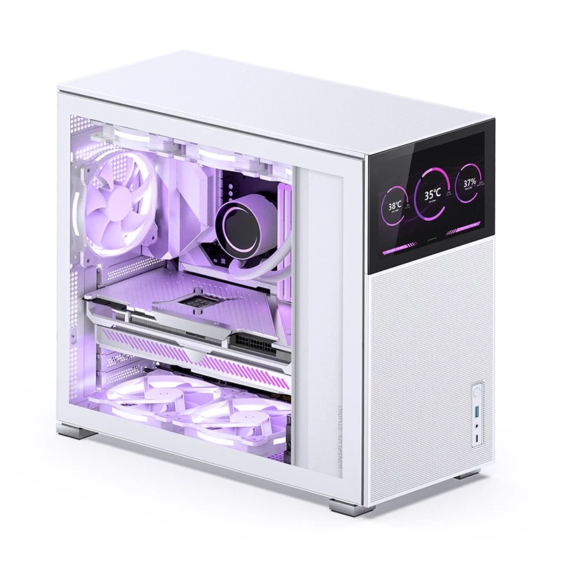 PC korpusas Jonsbo D41 MESH Midi bokštas Baltas