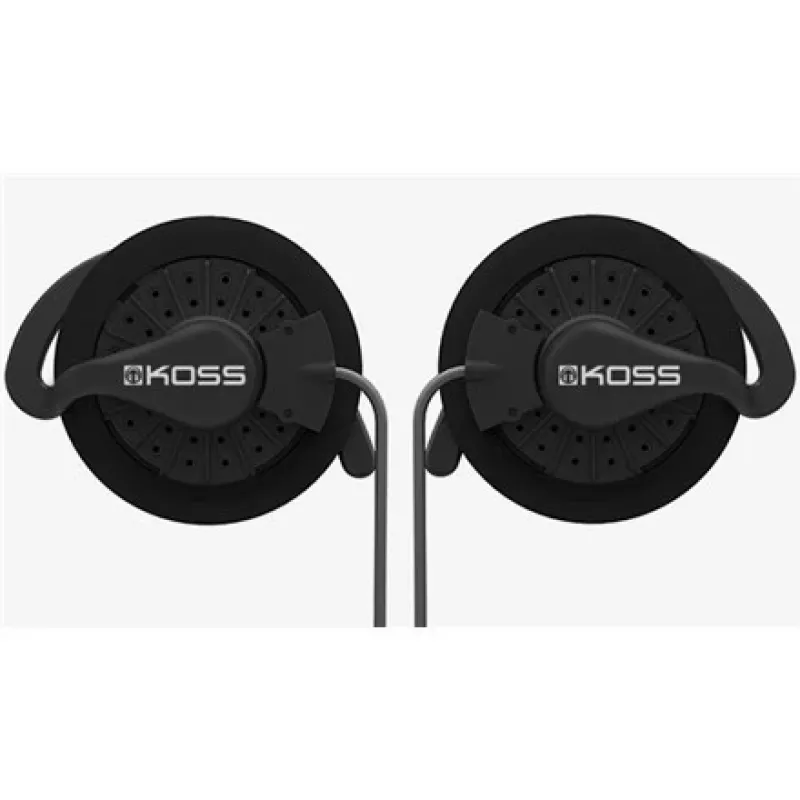 Belaidės ausinės Koss KSC35, on-ear, su mikrofonu, juodos