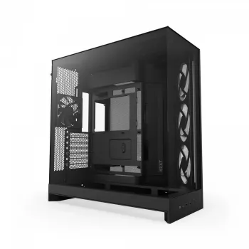 Korpusas NZXT H9 Flow RGB Midi Tower juodas