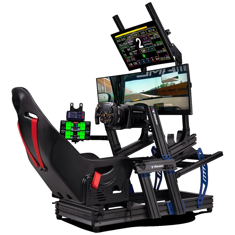 Next Level Racing GTElite tiesioginis viršutinis monitoriaus laikiklis iki 32 colių juodas
