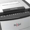 Rexel AutoFeed+ 600M popieriaus smulkintuvas, mikro pjūvis 2x15 mm, P-5, 110 l, 55 dB, pilka/juoda